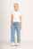 Memo Broderie Sleeve Tee