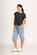Memo Broderie Sleeve Tee