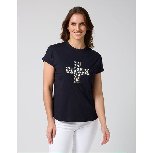 Stella + Gemma Soho Tee Leopard Cross