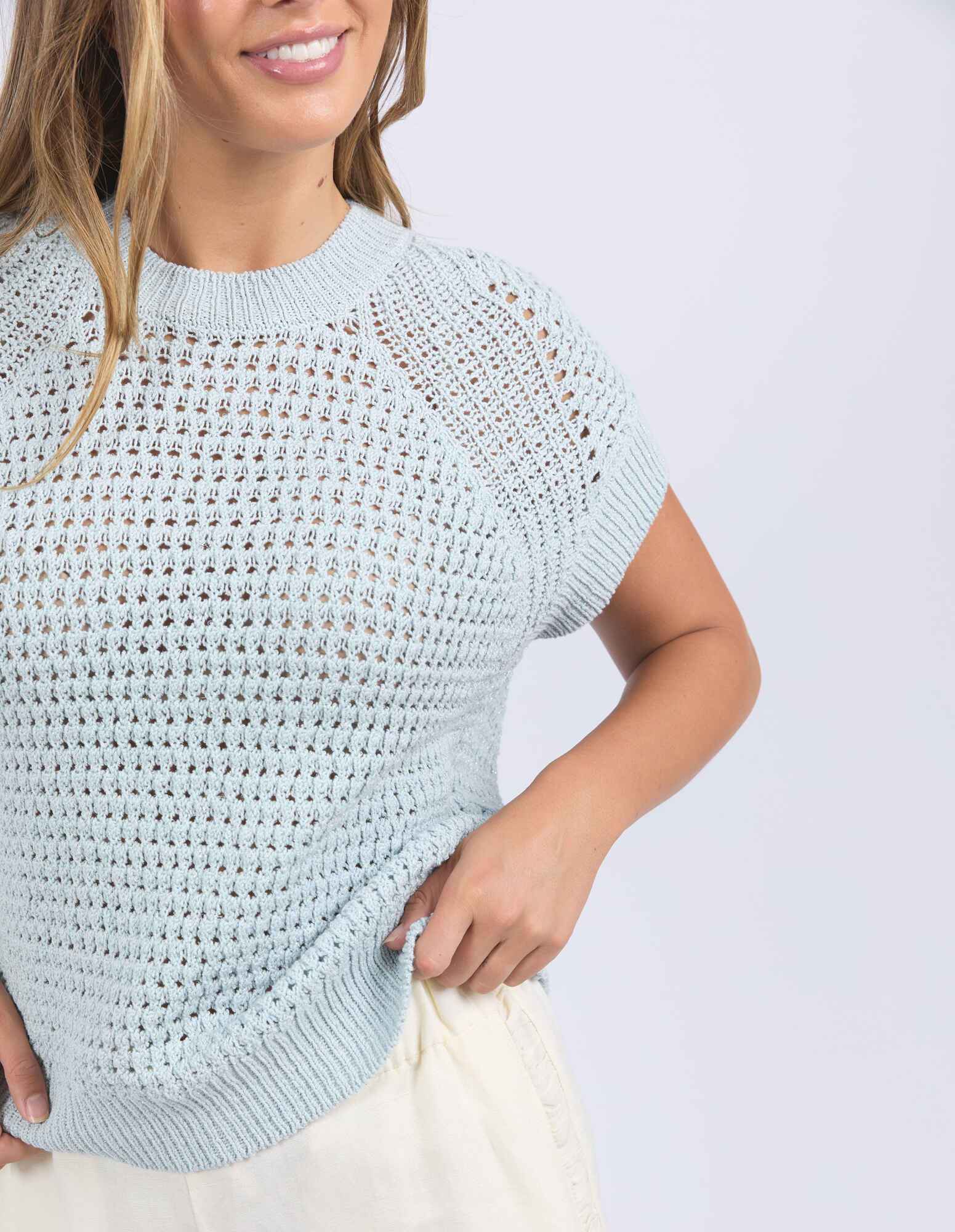 Foxwood Isla Knit Vest - New Arrivals : The Hive - Foxwood S25