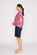 Foil Pleat Neck Top