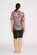Memo Rib Trim Blouse