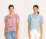 Memo Rib Trim Swing T Shirt
