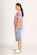 Memo Rib Trim Swing T Shirt