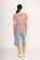 Memo Rib Trim Swing T Shirt