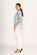 Memo Rib Trim Swing T Shirt
