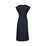 Vassalli V Neck Shirred Waist Dress