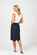 Vassalli Flat Front Pull On Skirt