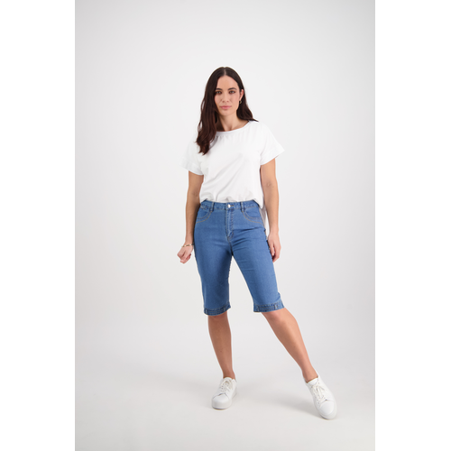 Vassalli Straight Leg Denim Short