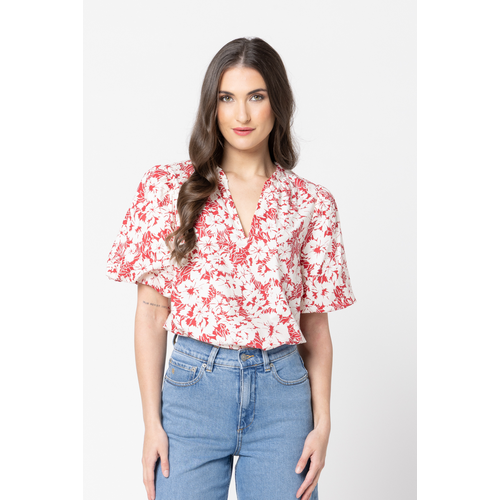 Seeking Lola Relaxed Butterfly Top