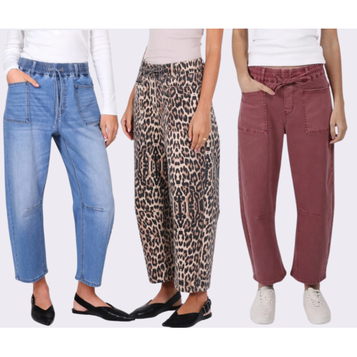 Monaco Leo Barrel Jean