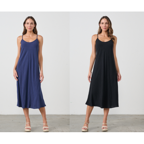 Caju Adjustable Straps Slip Dress
