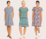 Foil Captins Choice Dress