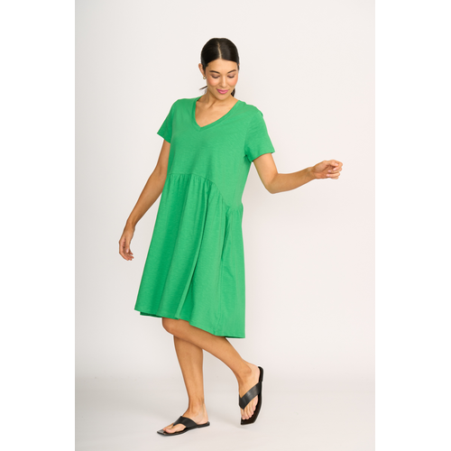 Foil Frill Seeker Dress