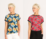 Memo Contrast Trim Top