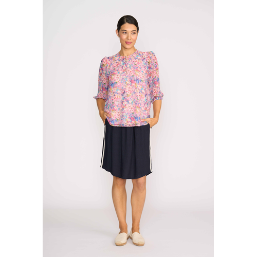 Memo Scoop Neck Blouse