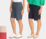 Esplanade Scoop Hem Shorts