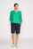 Esplanade Scoop Hem Shorts