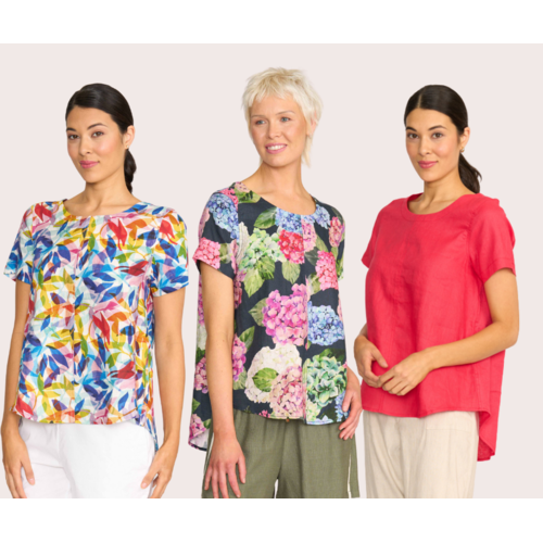 Preen Swing Up Down Hem Top