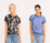 Memo Knit back Round Neck Top