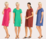 Foil Panel Lines Dress
