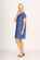 Foil Panel Lines Dress