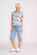Memo Shirred Short Sleeve Blouse