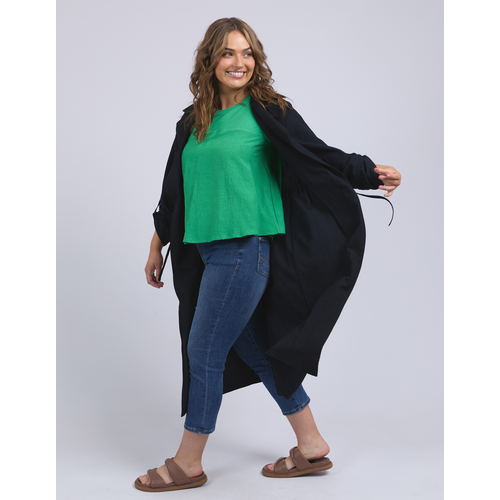 Elm Linen Trench