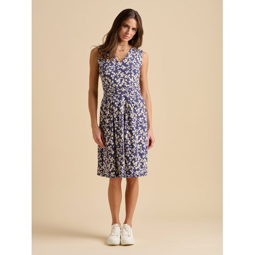 Brakeburn Floating Daisy Knee Length Dress