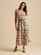 Brakeburn Falling Leaves Maxi Dress