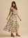Brakeburn Falling Leaves Maxi Dress