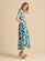 Brakeburn Woodland Leaves Maxi Jersey Dress