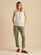 Brakeburn Pointelle Knitted Button Tank