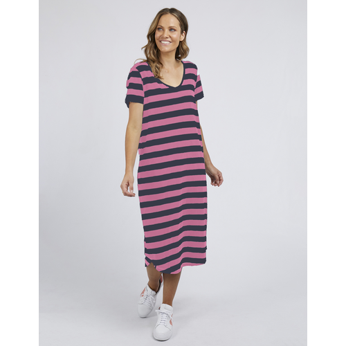 Elm Meave Midi Dress - Stripe