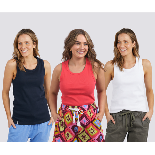 Elm Rib Crew Tank