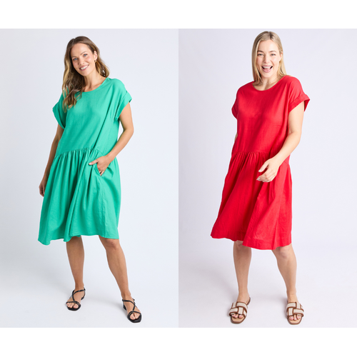 Elm Sunset Hour Solid Dress