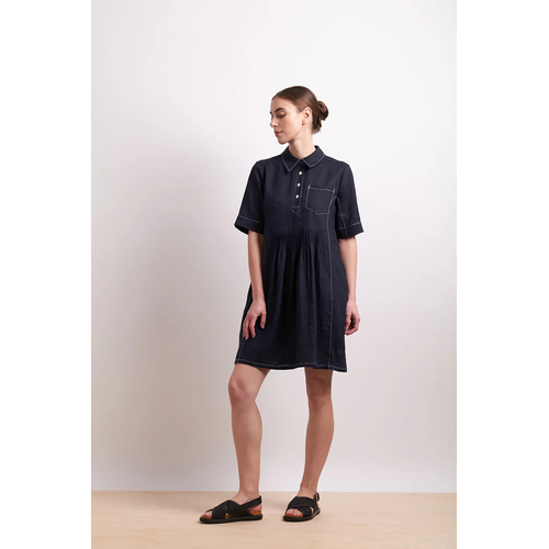 Neris In Contrast Dress