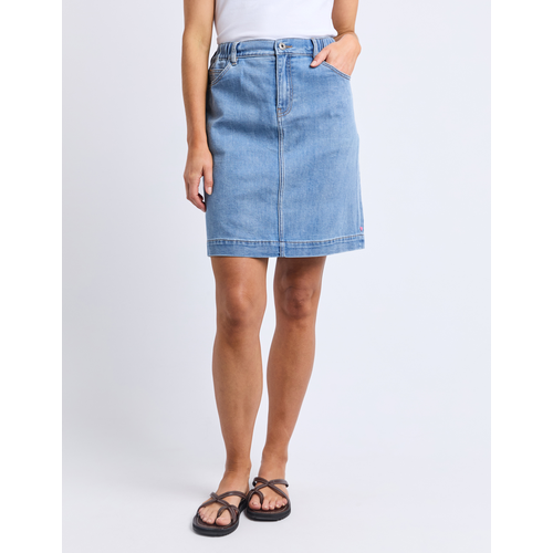 Elm Birdie Denim Skirt