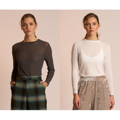 Neris Mesh Encore Top