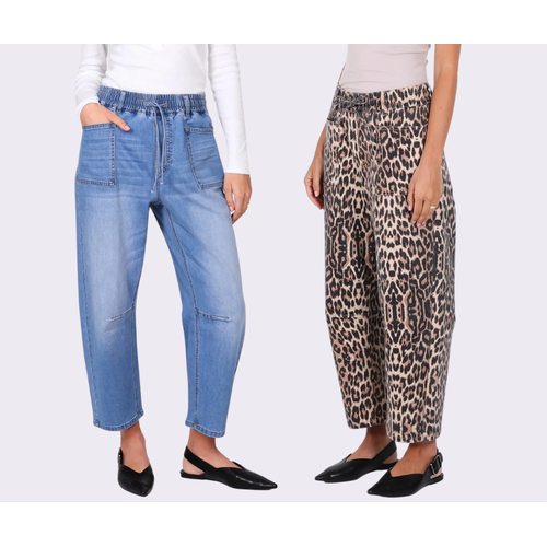 Monaco Leo Barrel Jean