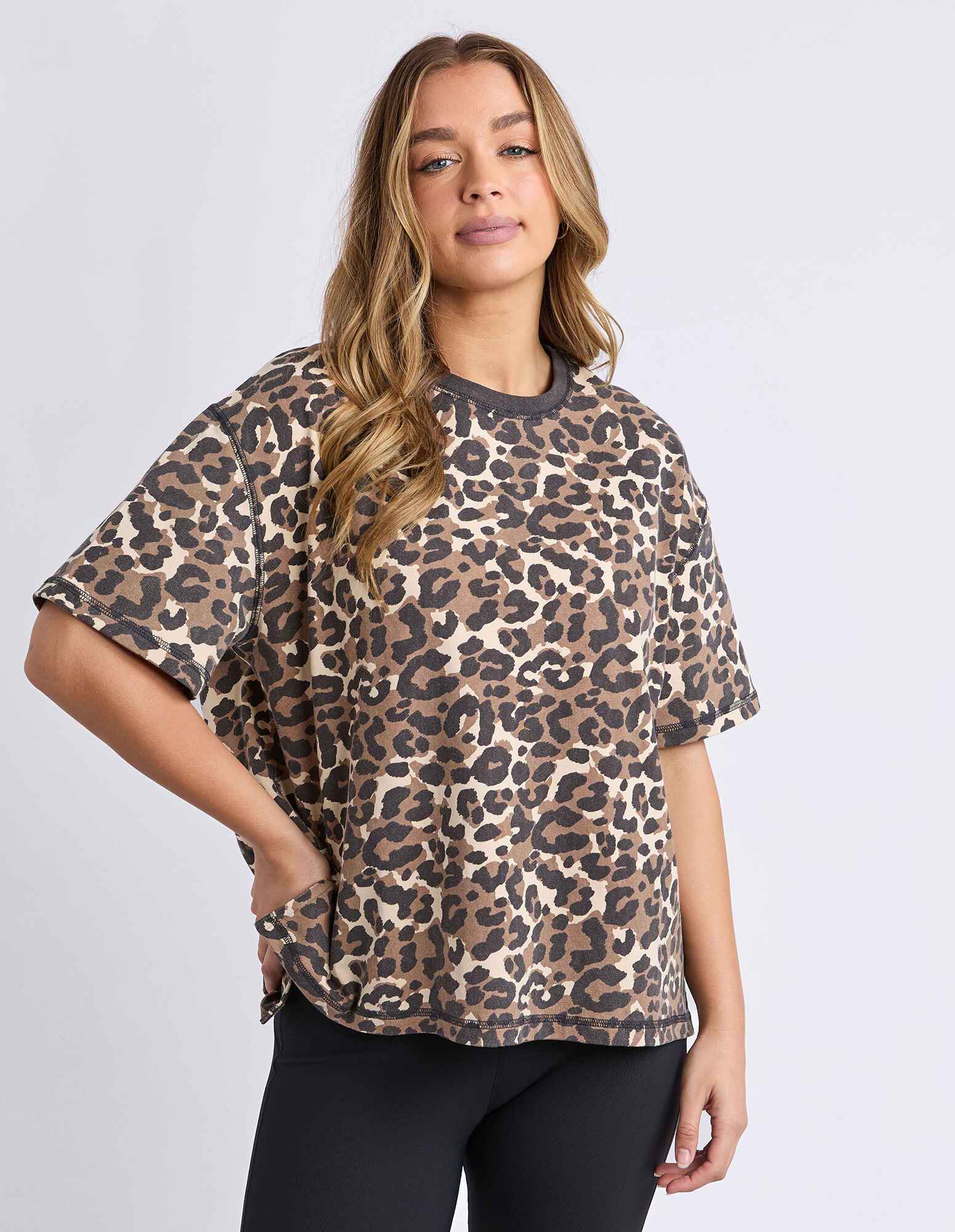 Foxwood Leopard Days Tee - New Arrivals : The Hive - Foxwood W26