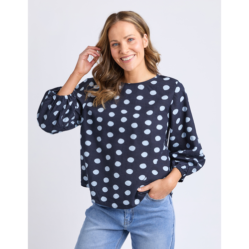 Elm Dotty Top