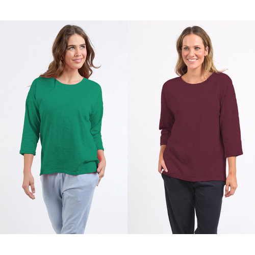 Elm Annie 3/4 Slv Tee