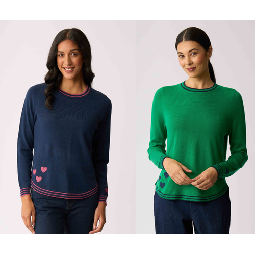 Memo Heart the Scoop Jumper