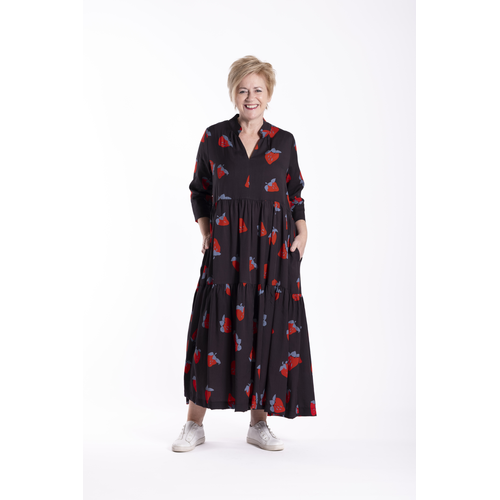 Jellicoe Collar Tiered Dress