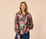 Threadz Bouquet Print Shirt