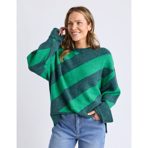 Elm Sage Diagonal Knit