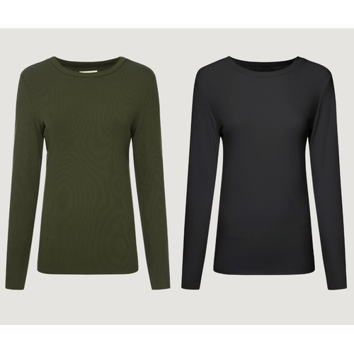 Moke Lina L/S Rib Knit