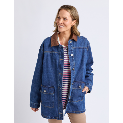 Elm Lilian Denim Barn Jacket