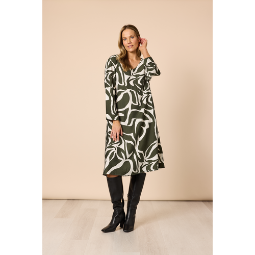 Clarity Lyon Print Dress